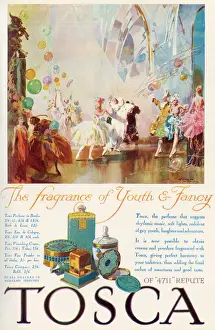 1929 Tosca Print Advertisement