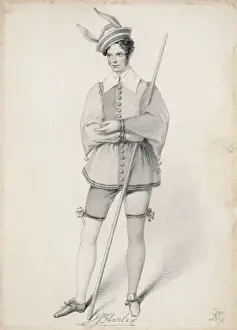 Mary Evans Print of Harley as Touchstone