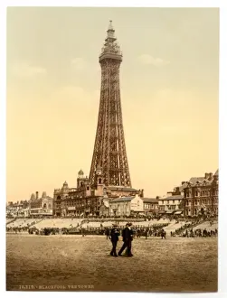 Blackpool Tower Print, c. 1890-1900
