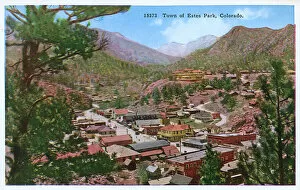 America Collection: Town of Estes Park, Colorado, USA