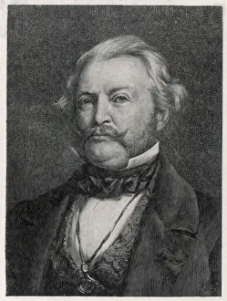 Townsend Harris Print, Consul-General to Japan