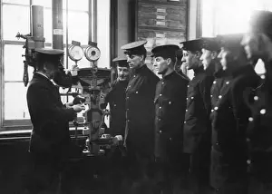 London Fire Brigade Training Prints: Training session, sprinkler installations