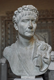 Trajan (53 AD-117 AD). Roman Emperor. Bust Trajan (53 AD-117 AD). Roman Emperor. Bust
