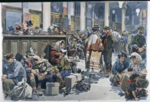 Paris Gare Saint-Lazare Emigration Print