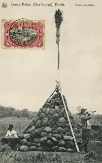 Africa Prints: Trigonometry Point A Print, Buvita, Belgian Congo