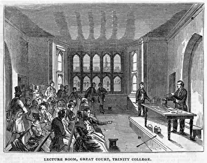 Trinity College Architecture Prints: Trinity Lecture