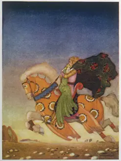 Medieval Romance Paintings Prints: Tristran & Isolde