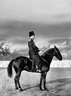 Historical Russian Royalty Prints: The Tsar as a Cossack