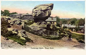 Tunbridge Wells Print: Toad Rock circa 1905