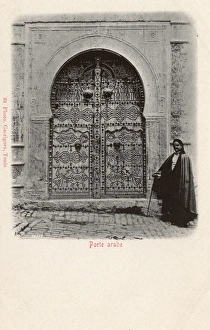 Tunis, Tunisia - Ornate Arab Doorway Tunis, Tunisia - Ornate Arab Doorway