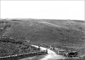 Devon Countryside Scene Prints: A typical countryside scene in Devon