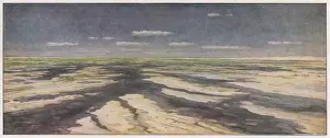 Mars Landscape Prints: Typical landscape on the planet Mars
