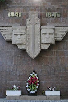 Ukraine. Sevastopol. Memorial to World War II Ukraine. Sevastopol. Memorial to World War II