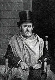 US President History Prints: Ulyssess Grant / Top Hat