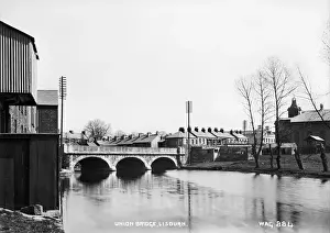 Early 20th Century Print of Lisburn Union Bridge