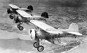 United States Navy Boeing F4B-1 fighters A8145, A8137 + one United States Navy Boeing F4B-1 fighters A8145, A8137 + one