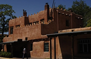United States. Santa Fe. House of adobe United States. Santa Fe. House of adobe