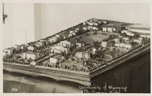 University of Wyoming (model), Laramie, Wyoming, USA University of Wyoming (model), Laramie, Wyoming, USA