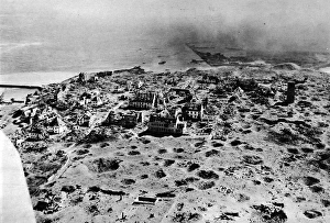 The Upper Town of Heligoland, Germany, 1947 The Upper Town of Heligoland, Germany, 1947
