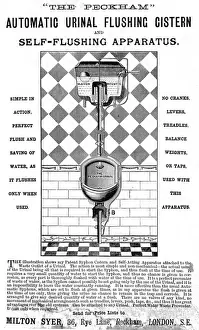 1889 Milton Syers Peckham Urinal Print