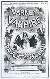 Varney The Vampire Print - 19th Century Illustration
