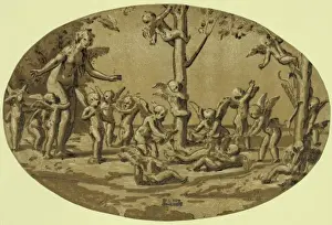 Chiaroscuro Art Prints: Venus and cupids