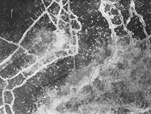 Vertical Aerial Photograph of Front-Line Trenches Aerial? Vertical Aerial Photograph of Front-Line Trenches Aerial?