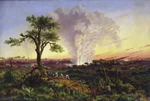 Victoria Falls at Sunrise, by Thomas Baines Victoria Falls at Sunrise, by Thomas Baines