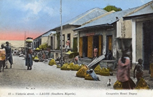 Victoria Street, Lagos, Nigeria, West Africa Victoria Street, Lagos, Nigeria, West Africa