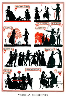 Victorian Silhouettes by H. L. Oakley Victorian Silhouettes by H. L. Oakley