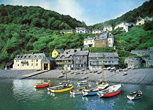 View of the harbour, Clovelly, Devon View of the harbour, Clovelly, Devon