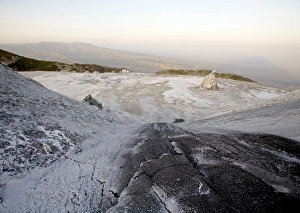 View from the top of Oldoynio Lengai Volcano / View from the top of Oldoynio Lengai Volcano /
