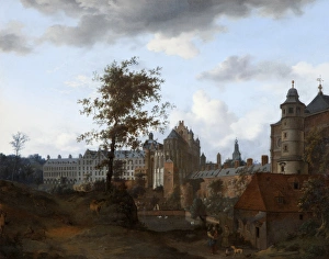 A View of the Palace of the Dukes of Brabant, Brussels A View of the Palace of the Dukes of Brabant, Brussels