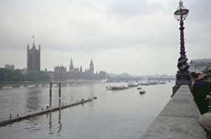 View of the Palace of Westminster across the Thames View of the Palace of Westminster across the Thames