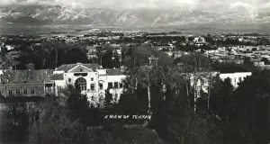 View of Tehran, Iran Print circa 1930s