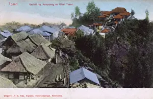 Dutch East Indies Architecture Prints: View of Tosari, East Java, Indonesia