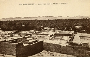 A view of the town and the oasis, Laghouat A view of the town and the oasis, Laghouat