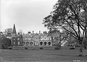 Prints of A front view of Tynan abbey, Co Armagh. (Location: Northern Ireland; County Armagh). Date: circa early 1900s Armagh Prints: Early 20th Century Print of Tynan Abbey, Co Armagh