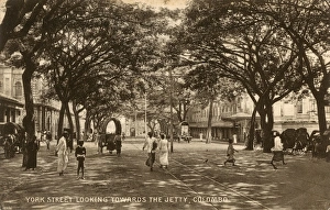 View of York Street, Colombo, Ceylon (Sri Lanka) View of York Street, Colombo, Ceylon (Sri Lanka)