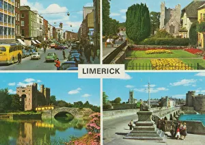 Four views of Limerick, County Limerick, Ireland Four views of Limerick, County Limerick, Ireland