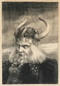 Viking Warrior Print - Ornulf