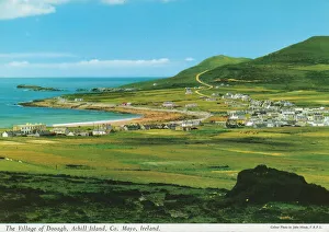 the Village of Dooagh, Achill Island, County Mayo the Village of Dooagh, Achill Island, County Mayo