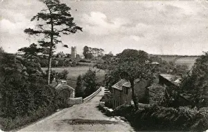 Historical English Villages Prints: The Village, Lamerton, Devon