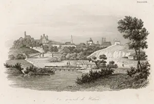 Prints of General view of the city, at a time when it was part of Poland Poland Prints: Vilnius General View Print