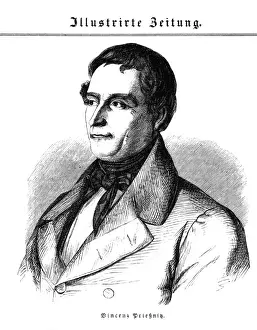 Vincenz Preissnitz Print - German Hydrotherapist 1790-1851