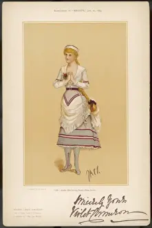 Vintage Theatrical Portraits Prints: Violet Cameron, Actress