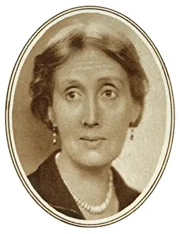 Author Prints: 1930 Virginia Woolf Print