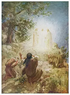 Biblical Figures In Art Prints: Vision of Jesus