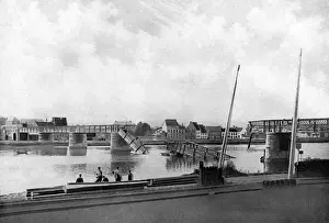 WWI Historical Images Online Prints: Vis頂ridge destroyed