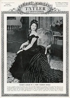 Vivien Leigh on front cover of The Tatler Vivien Leigh on front cover of The Tatler